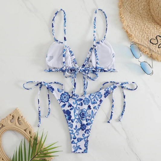 Chic Strappy Swimsuit – Ocean Escape