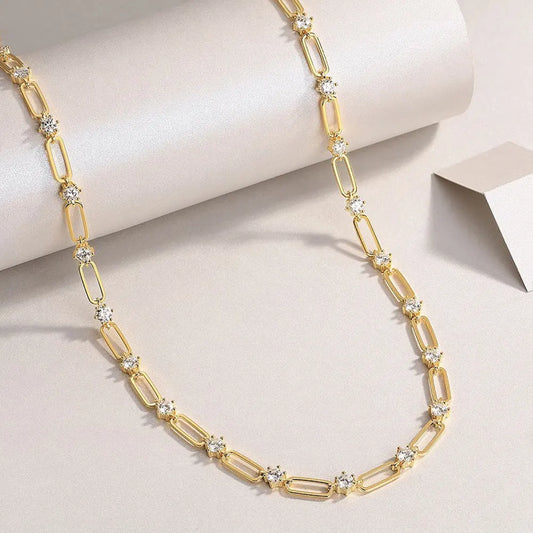 Hidden Power Found Tennis Necklace