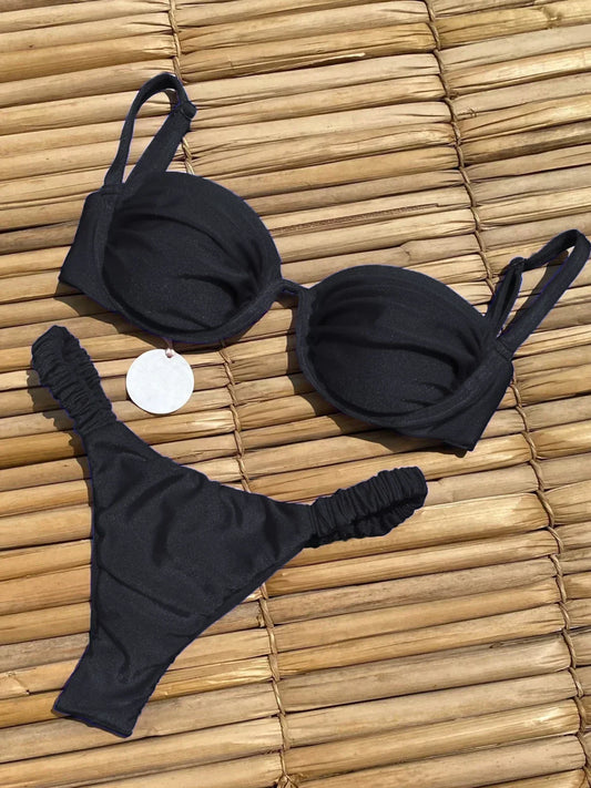 Chic Triangle Bikini – Ocean Escape