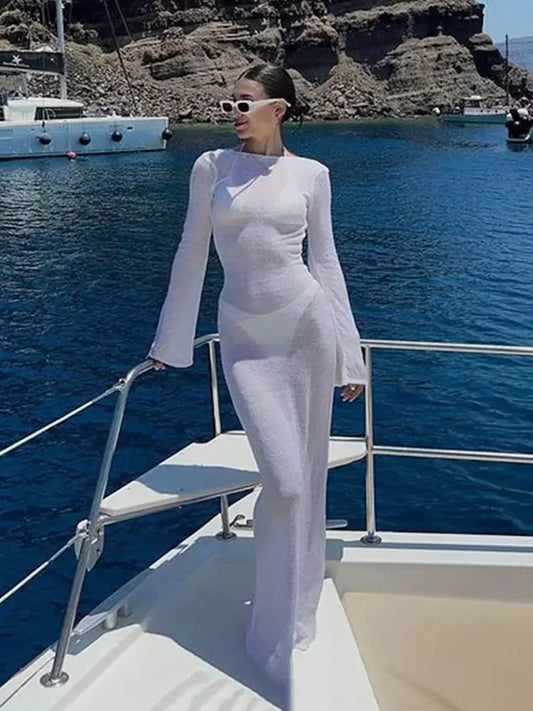 Hooded Sheer Vacation Wrap