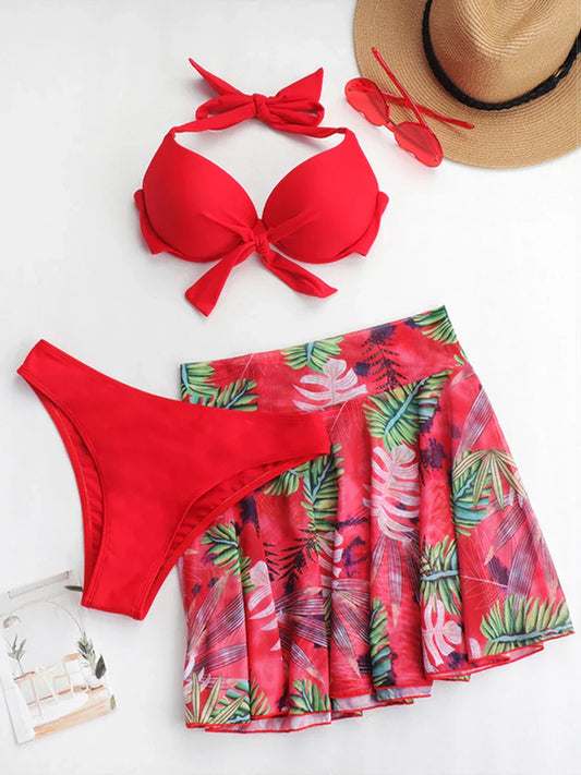 Luxe High-Waist Bikini – Midnight Swim