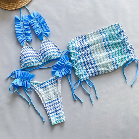 Bold Swimsuit – Halter Luxe