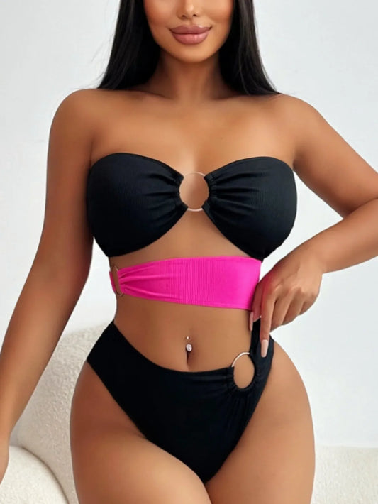 Patchwork Bandeau Breezy Kaftan