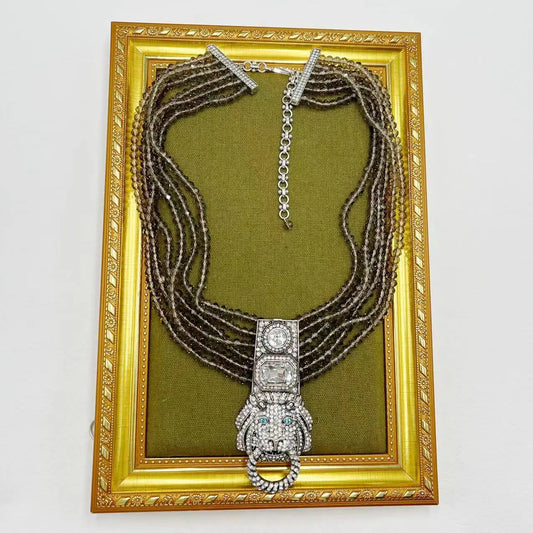 Gilded In Glamour Multi-Layer Necklace