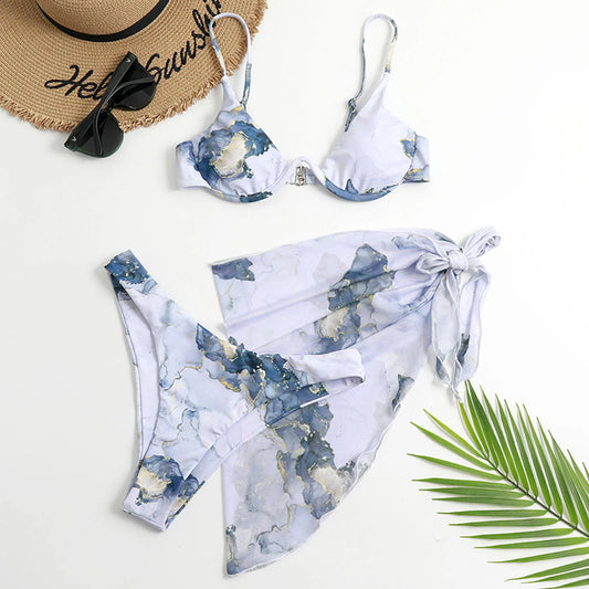 Boho Cut-Out Bikini – Wave Rider