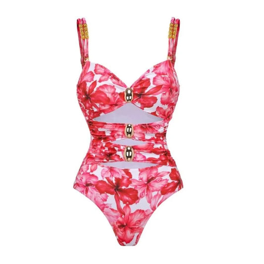 Elegant Two-Piece Set – Crisscross Style