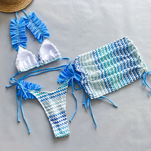 Bold Swimsuit – Halter Luxe