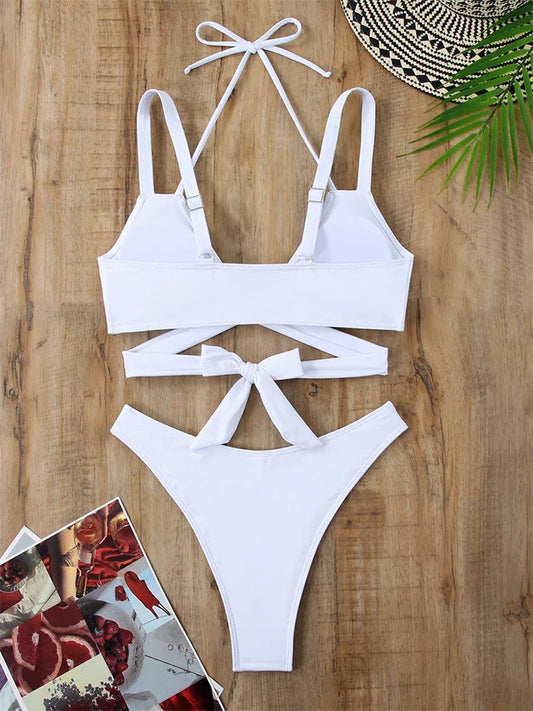 Refined Triangle Bikini – Midnight Swim