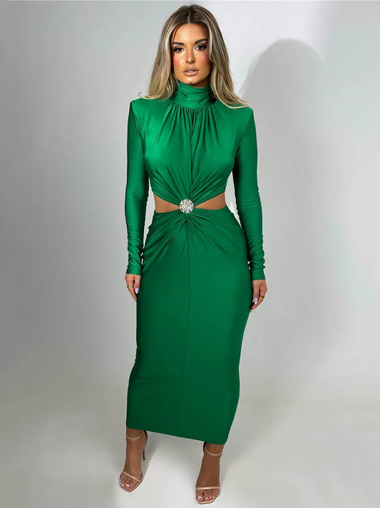 Pushing Me Right Maxi Dress