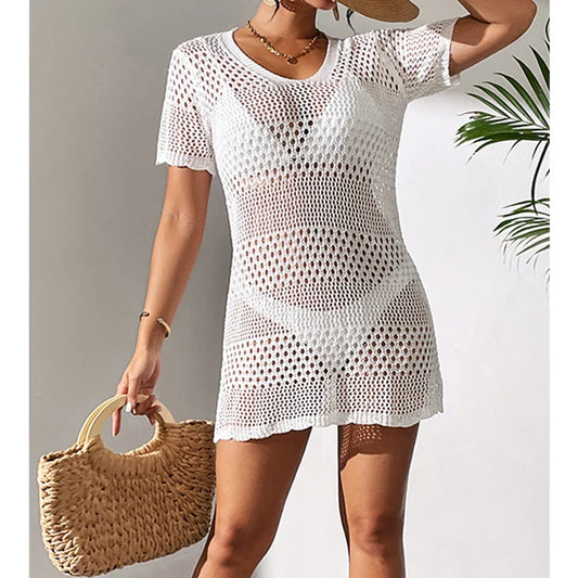 Sexy V-Neck Poolside Style
