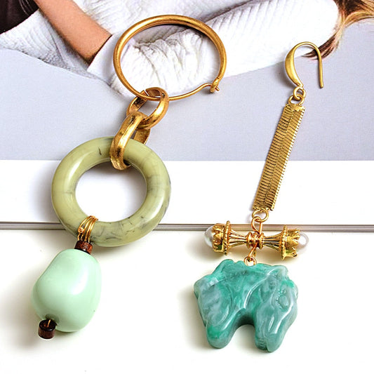Vintage Hoop And Hook Earrings