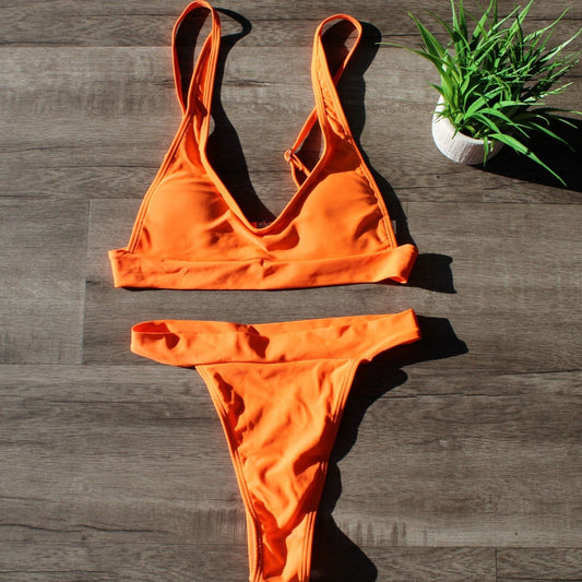 Sculpted Swimsuit – Satin Glow
