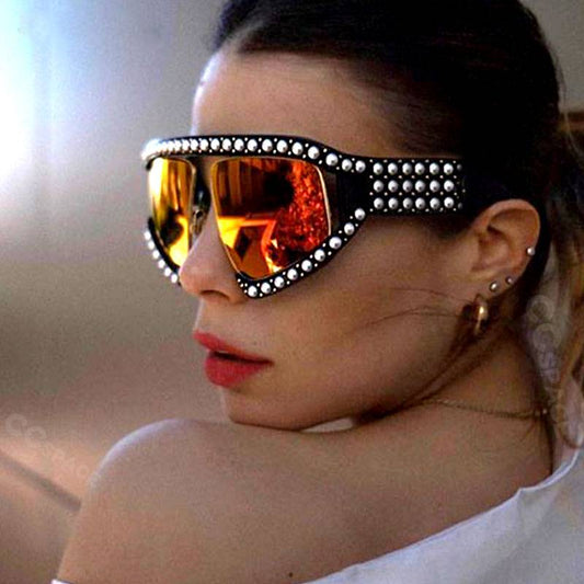 I"ll Be Back Shield Sunglasses