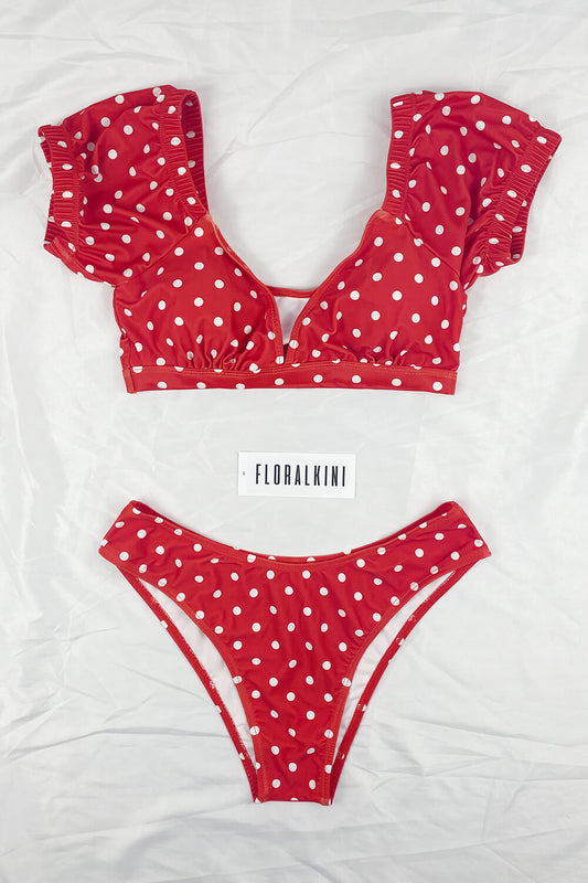 Bold High-Waist Bikini – Midnight Swim