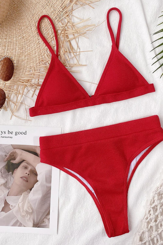Chic High-Waist Bikini – Vintage Chic
