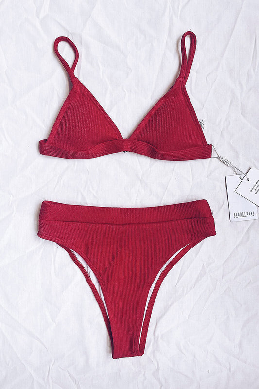 Sculpted Triangle Bikini – Ocean Escape