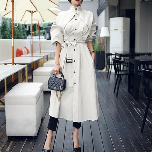 The Day I Met You Trench Elegant Coat