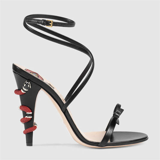 Bite You Quietly Heeled Sandal