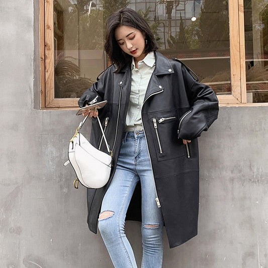 Wild and Free Leather Coat