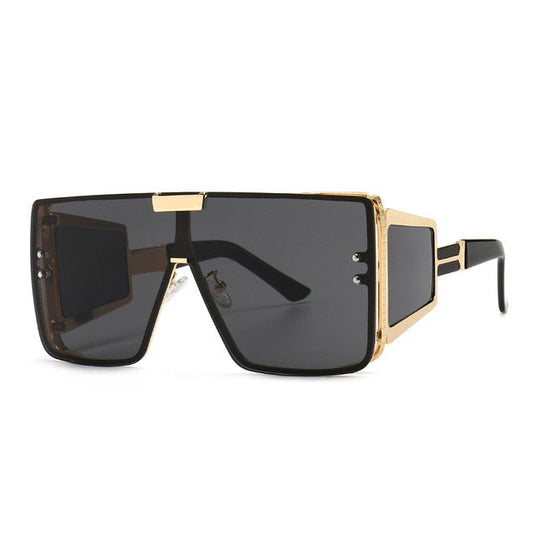 Sorry Not Sorry Shield Sunglasses