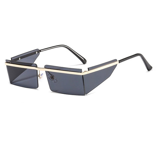 Nothing To See Rectangle Sunglasses